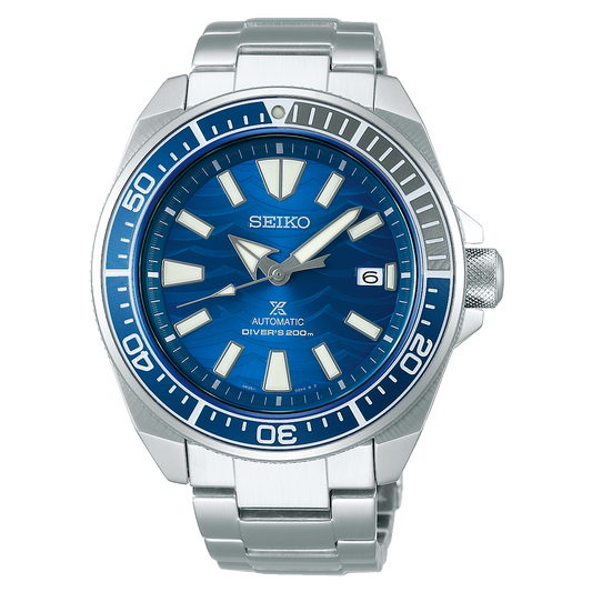 SEIKO PROSPEX AUTOMATIC SAMURAI SAVE THE OCEAN GREAT WHITE SHARK SRPD23 SRPD23K1