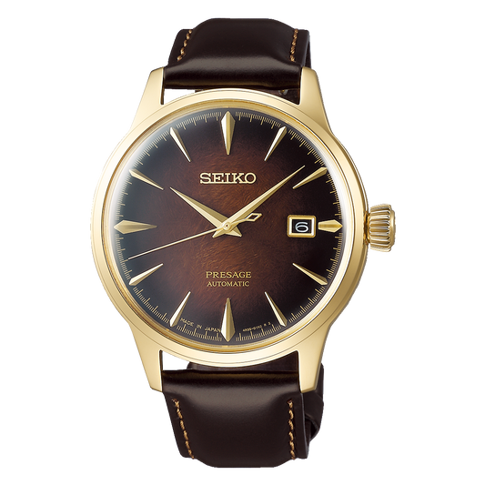 SEIKO PRESAGE AUTOMATIC COCKTAIL TIME OLD FASHIONED LIMITED EDITION SRPD36 SRPD36J1
