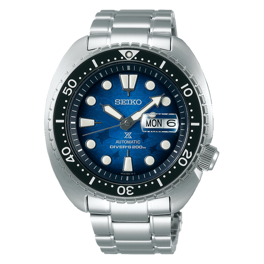 SEIKO PROSPEX AUTOMATIC KING TURTLE SAVE THE OCEAN MANTA RAY SRPE39 SRPE39K1