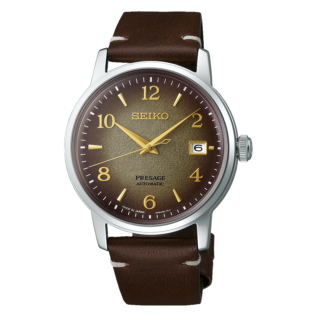 SEIKO PRESAGE AUTOMATIC COCKTAIL TIME HOJICHA LIMITED EDITION SRPF43 SRPF43J1