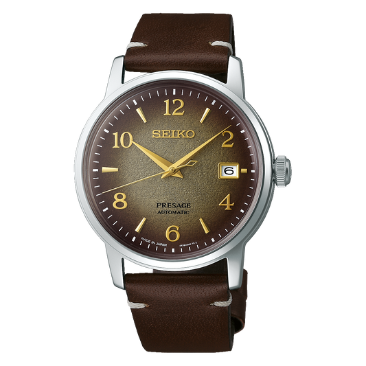 SEIKO PRESAGE AUTOMATIC COCKTAIL TIME HOJICHA LIMITED EDITION SRPF43 SRPF43J1