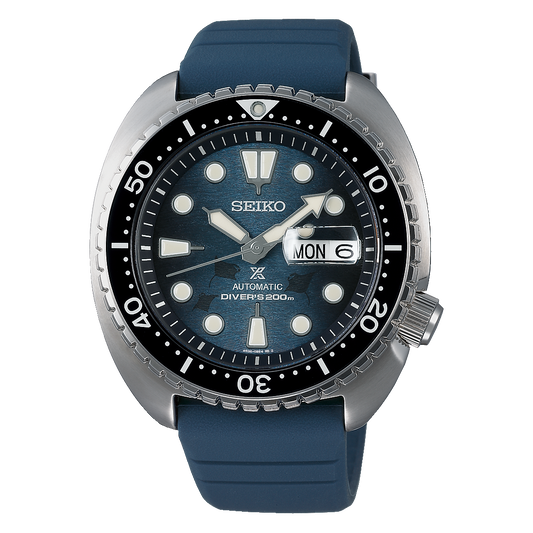 SEIKO PROSPEX AUTOMATIC KING TURTLE SAVE THE OCEAN MANTA RAY SRPF77 SRPF77K1