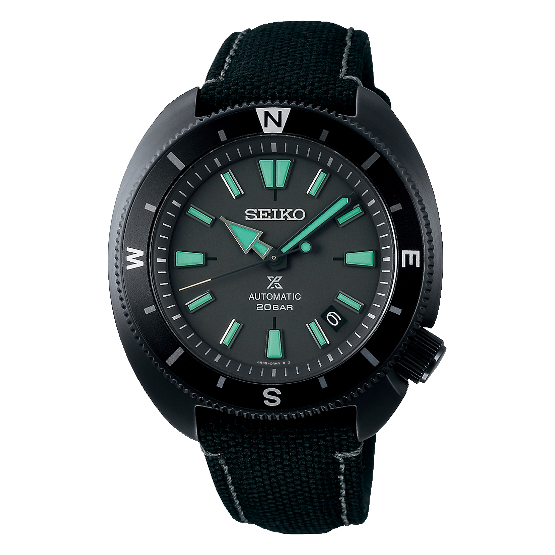 SEIKO PROSPEX AUTOMATIC LAND TORTOISE BLACK SERIES NIGHT VISION LIMITED EDITIONSRPH99 SRPH99K1