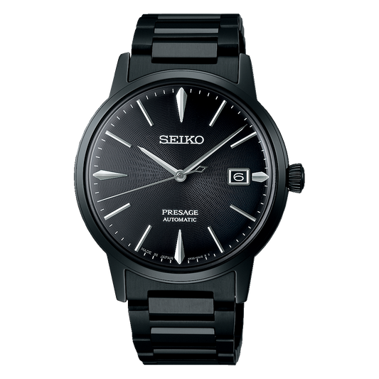 SEIKO PRESAGE AUTOMATIC COCKTAIL TIME THE BLACK VELVET SRPJ15 SRPJ15J1