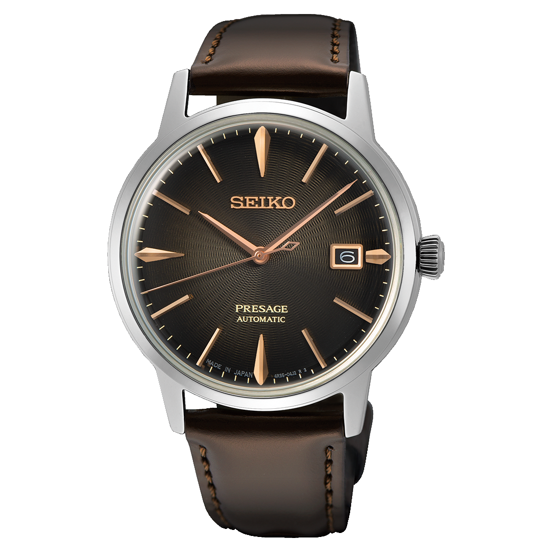 SEIKO PRESAGE AUTOMATIC COCKTAIL TIME THE IRISH COFFEE SRPJ17 SRPJ17J1