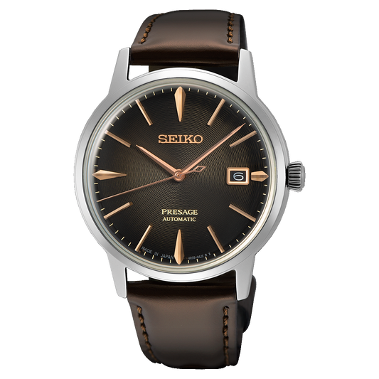 SEIKO PRESAGE AUTOMATIC COCKTAIL TIME THE IRISH COFFEE SRPJ17 SRPJ17J1