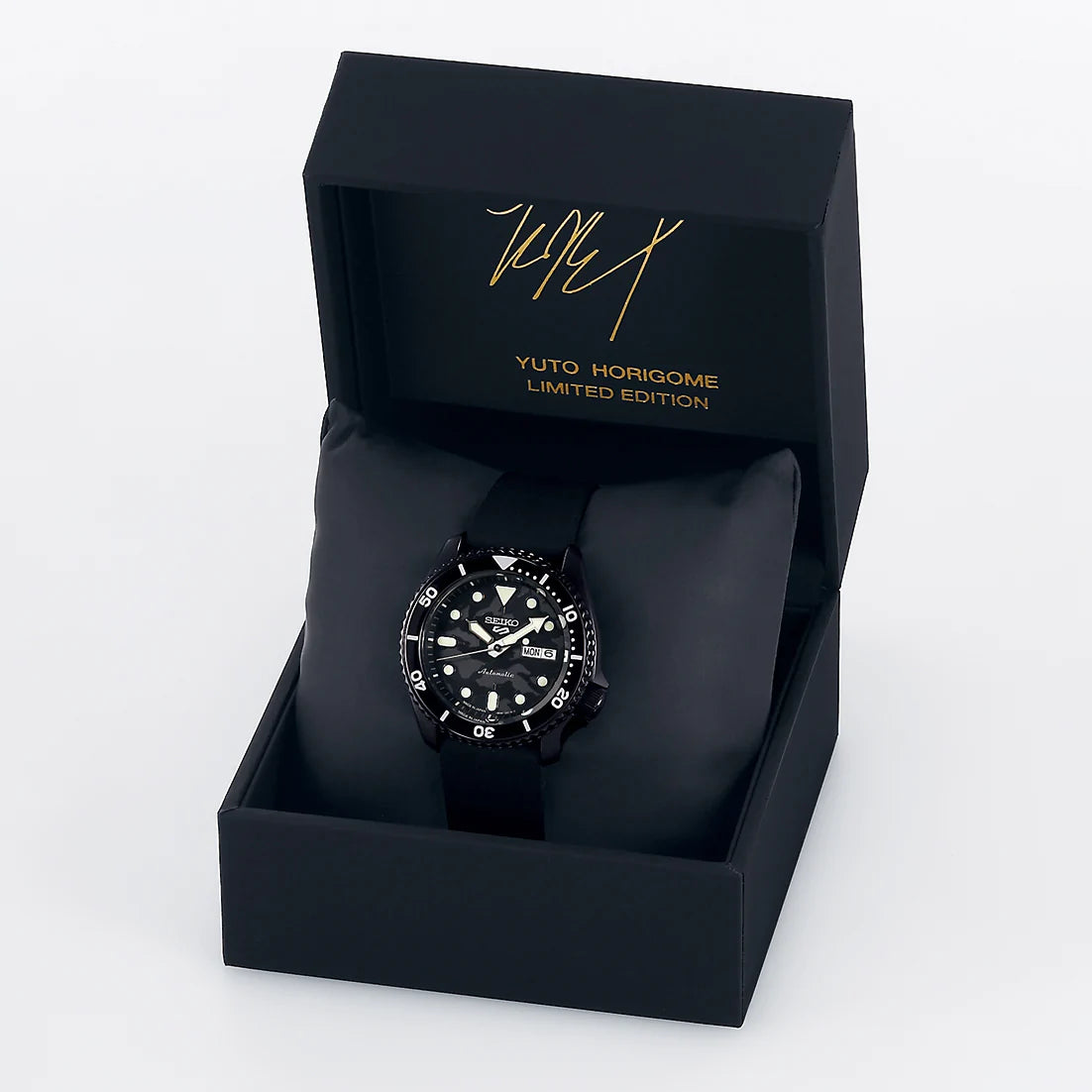 SEIKO 5 SPORTS AUTOMATIC YUTO HORIGOME LIMITED EDITION SRPJ39 SRPJ39K1