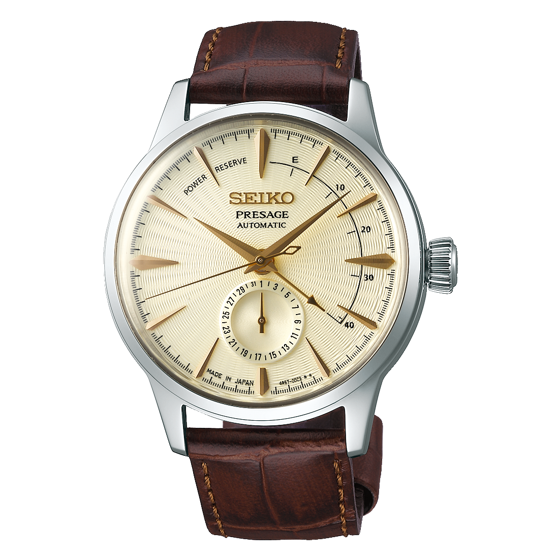 SEIKO PRESAGE AUTOMATIC COCKTAIL TIME GOLDEN CHAMPAGNE SSA387 SSA387J1