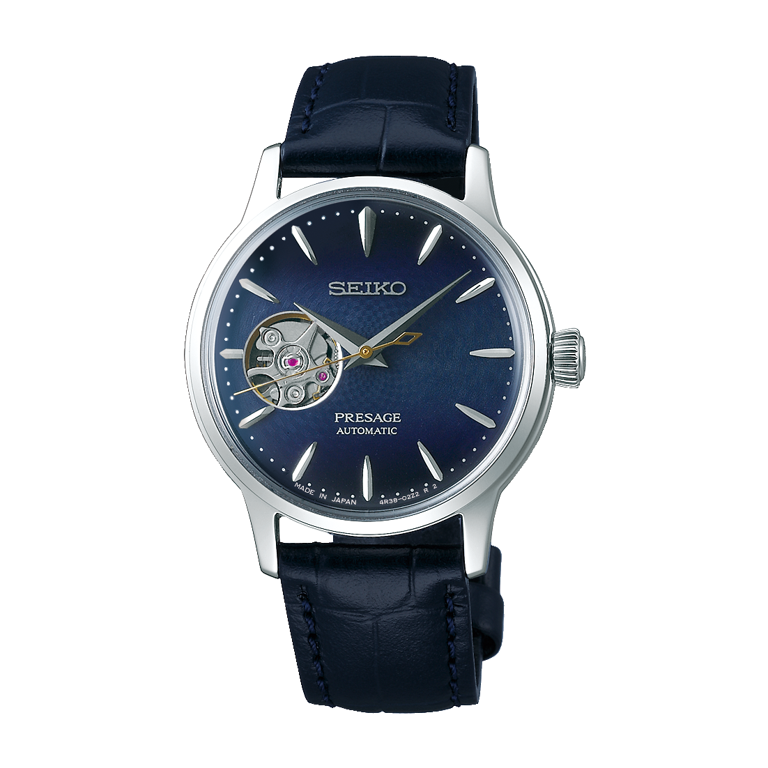 SEIKO PRESAGE AUTOMATIC LADIES COCKTAIL TIME BLUE MOON SSA785 SSA785J1