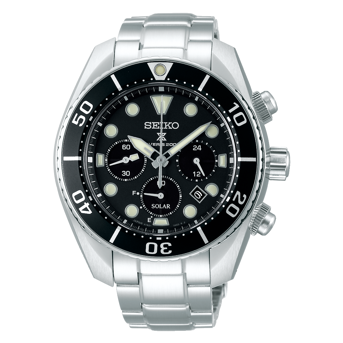 SEIKO PROSPEX SOLAR SUMO CHRONOGRAPH SSC757 SSC757J1