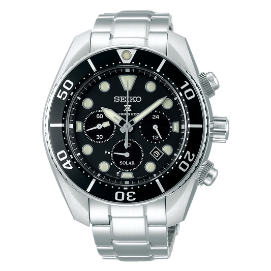 SEIKO PROSPEX SOLAR SUMO CHRONOGRAPH SSC757 SSC757J1