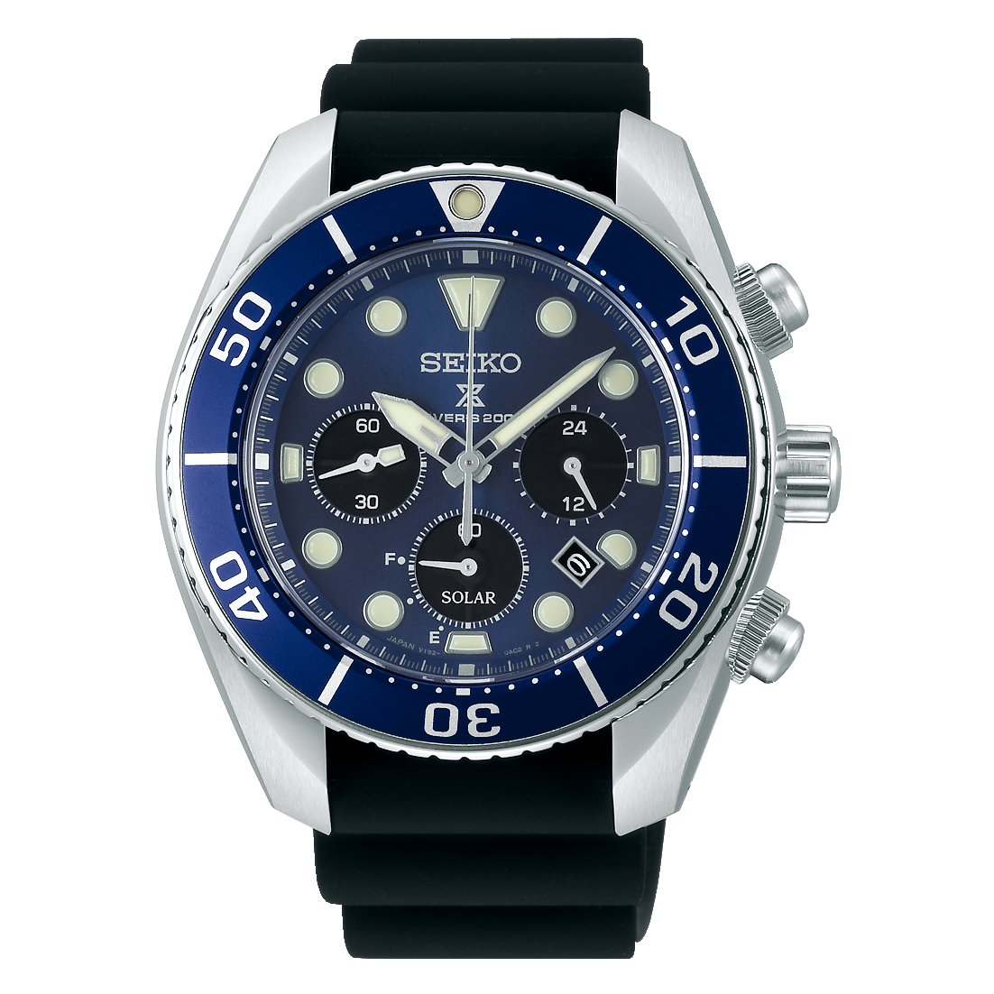 SEIKO PROSPEX SOLAR SUMO CHRONOGRAPH SSC759 SSC759J1