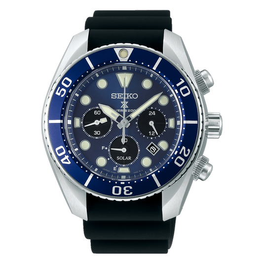 SEIKO PROSPEX SOLAR SUMO CHRONOGRAPH SSC759 SSC759J1