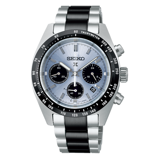 SEIKO PROSPEX SOLAR SPEEDTIMER CHRONOGRAPH CRYSTAL TROPHY LIMITED EDITION SSC909 SSC909P1