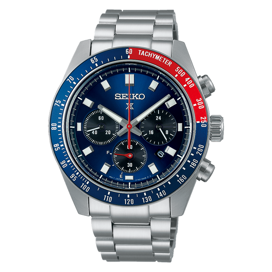 SEIKO PROSPEX SOLAR SPEEDTIMER GO LARGE CHRONOGRAPH SSC913 SSC913P1