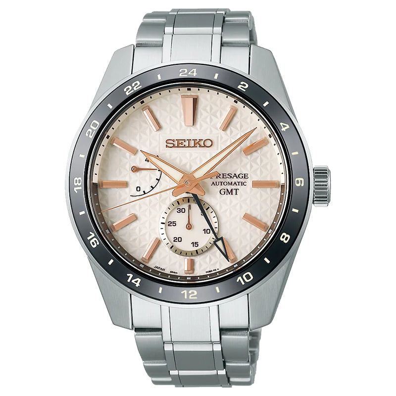 SEIKO PRESAGE AUTOMATIC SHARP EDGED GMT ASIA EXCLUSIVE LIMITED