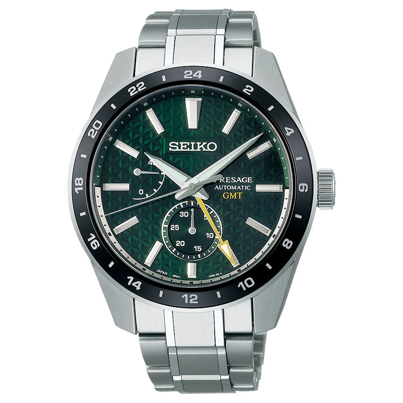 SEIKO PRESAGE AUTOMATIC SHARP EDGED GMT SPB219 SPB219J1