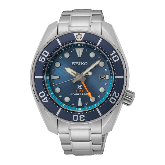 SEIKO PROSPEX SOLAR SUMO GMT 'AQUA' SFK001 SFK001J1