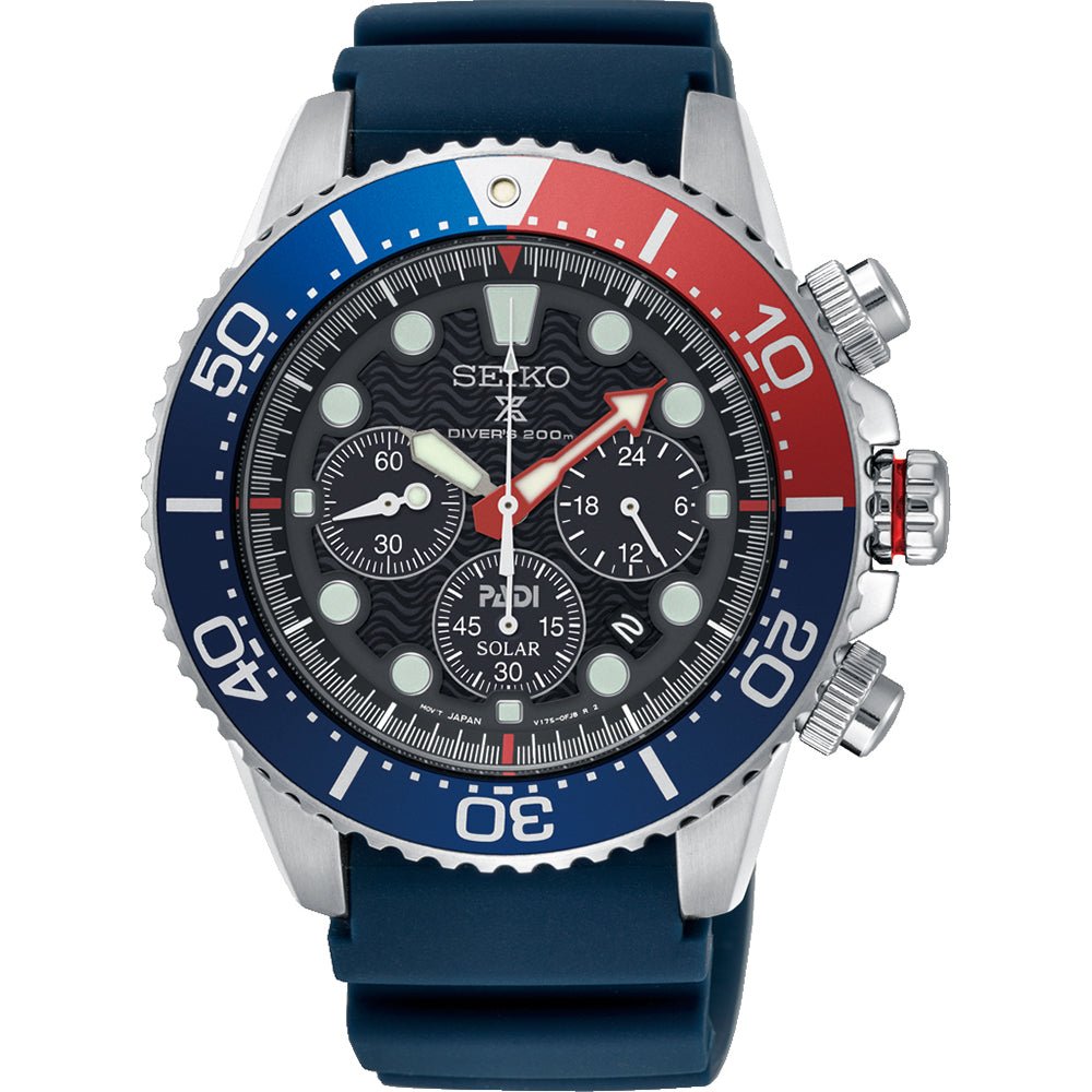 SEIKO PROSPEX SOLAR PADI CHRONOGRAPH SSC785 SSC785P1
