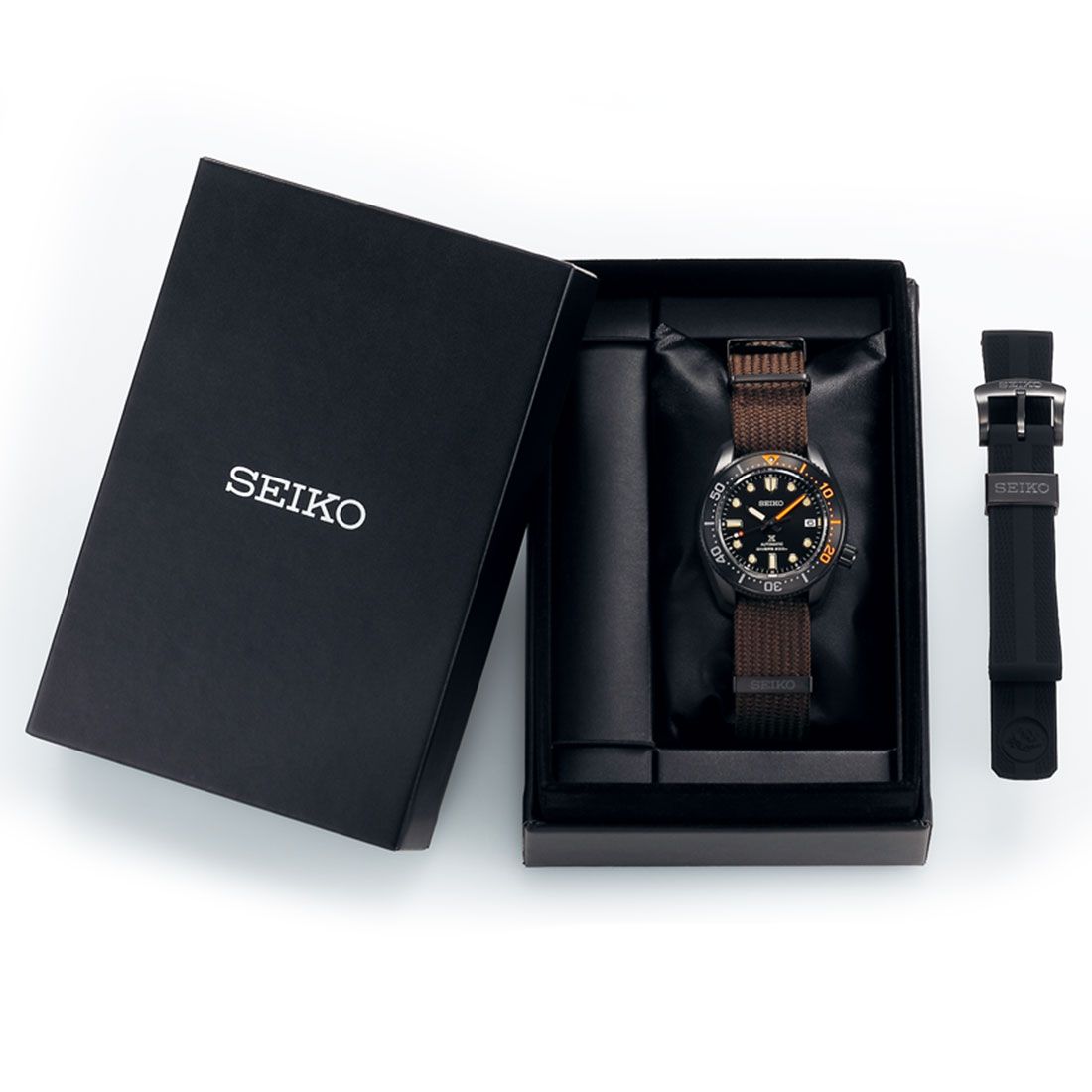 SEIKO PROSPEX AUTOMATIC MARINE MASTER 200M BLACK SERIES LIMITED EDITION SPB255 SPB255J1