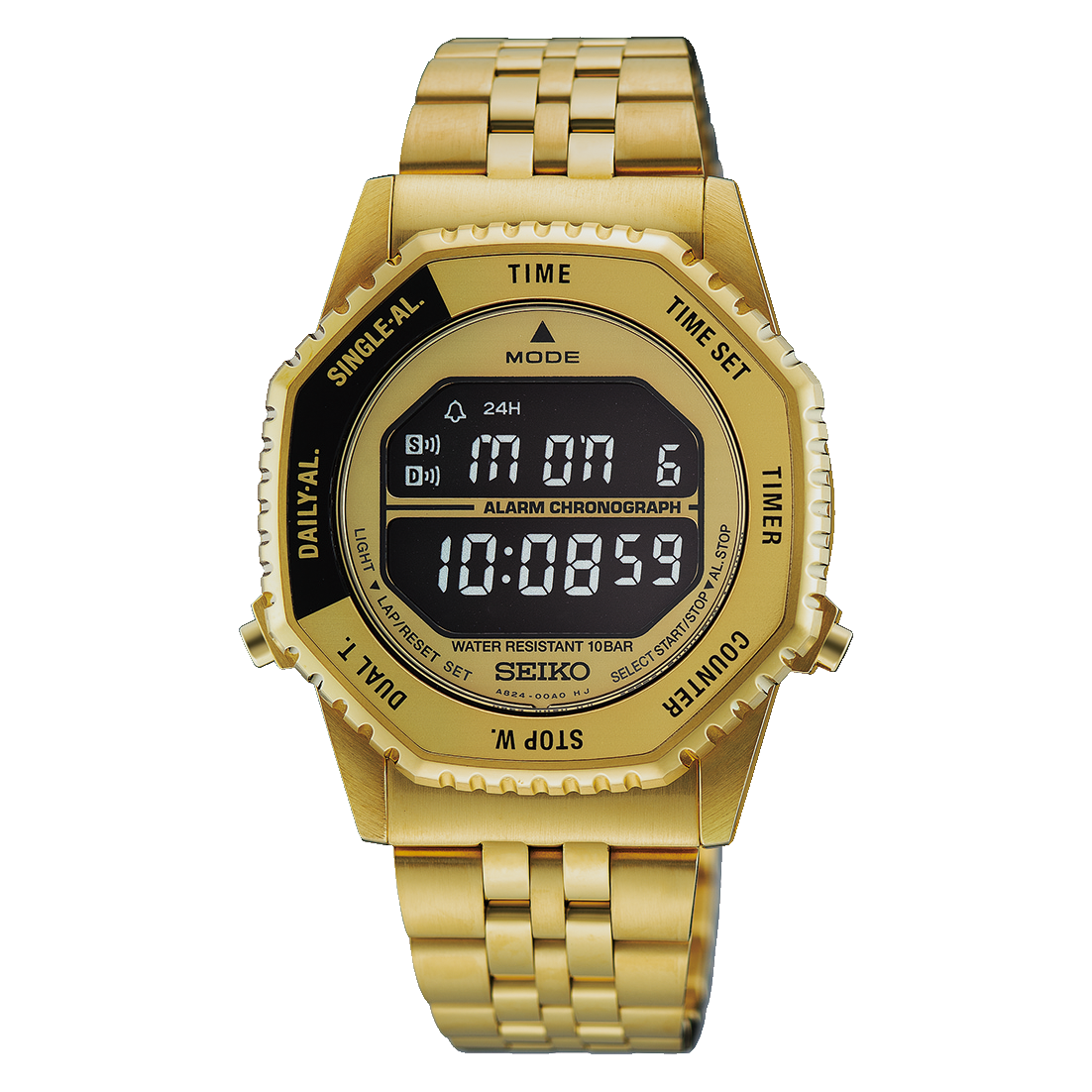SEIKO DIGITAL QUARTZ WATCH 'ROTOCALL' SERIES HFL003 HFL003P1