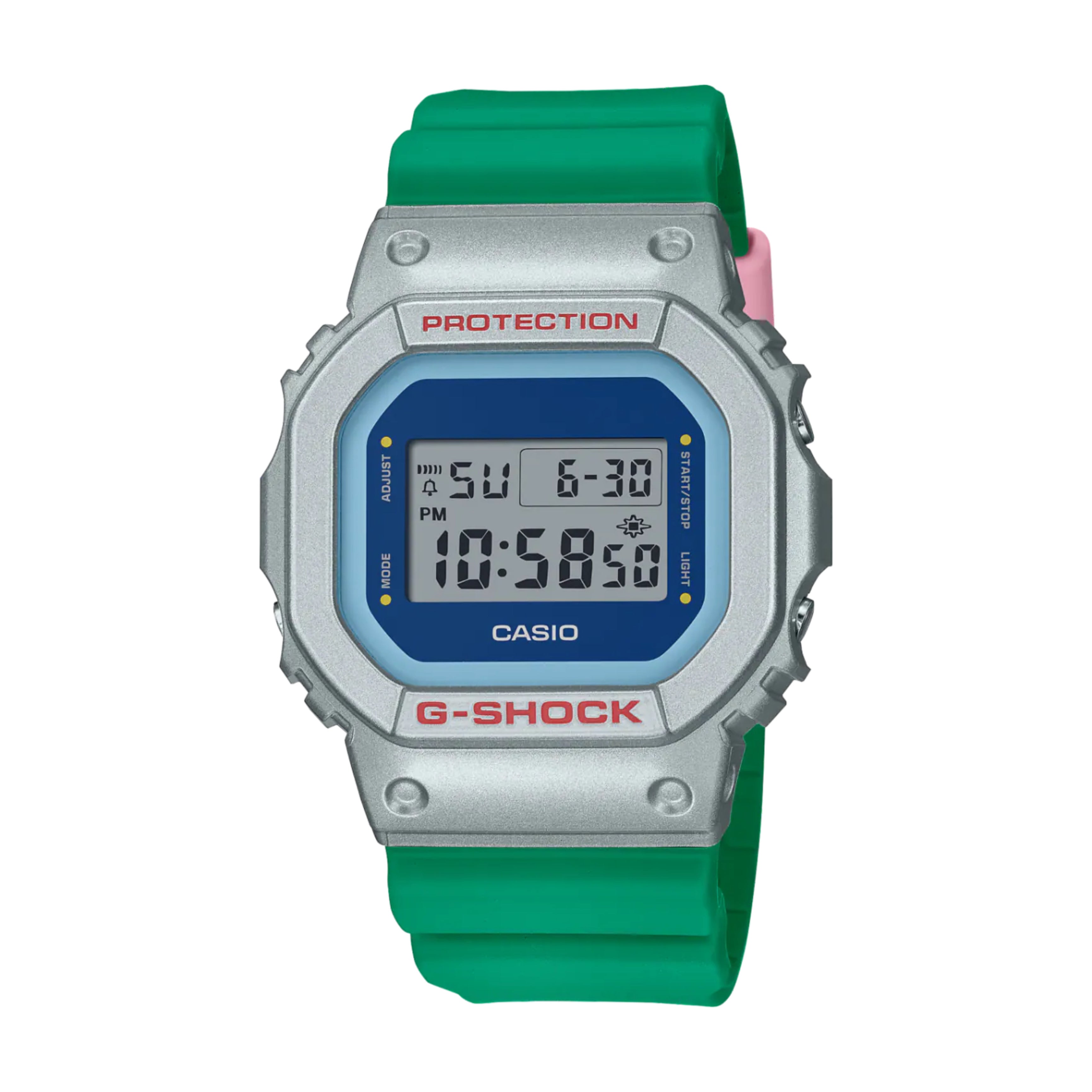 setting g shock dw 5600