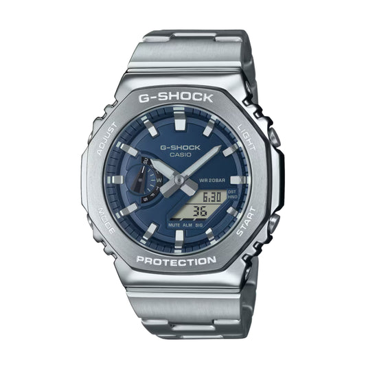 CASIO G-SHOCK METAL STEEL CLAD GM-2110D GM2110D