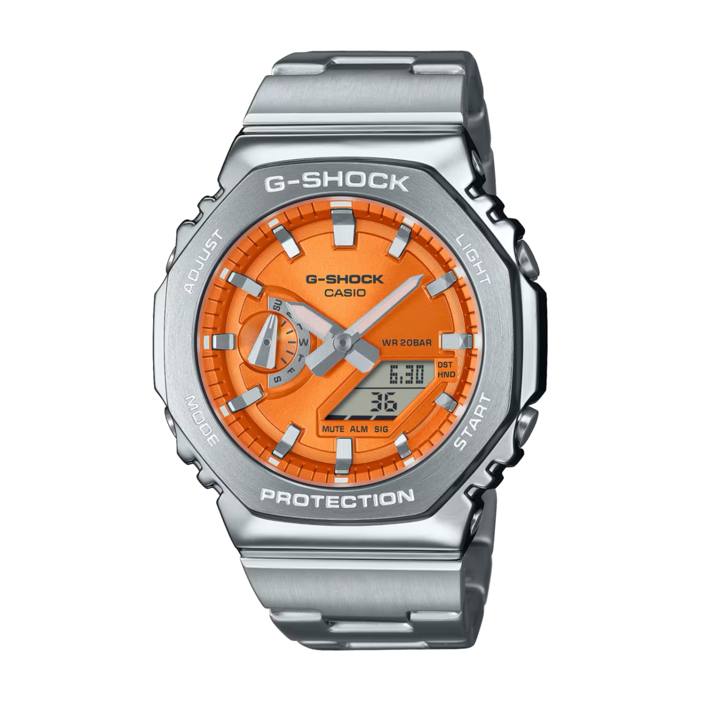 CASIO G-SHOCK METAL STEEL CLAD GM-2110D GM2110D