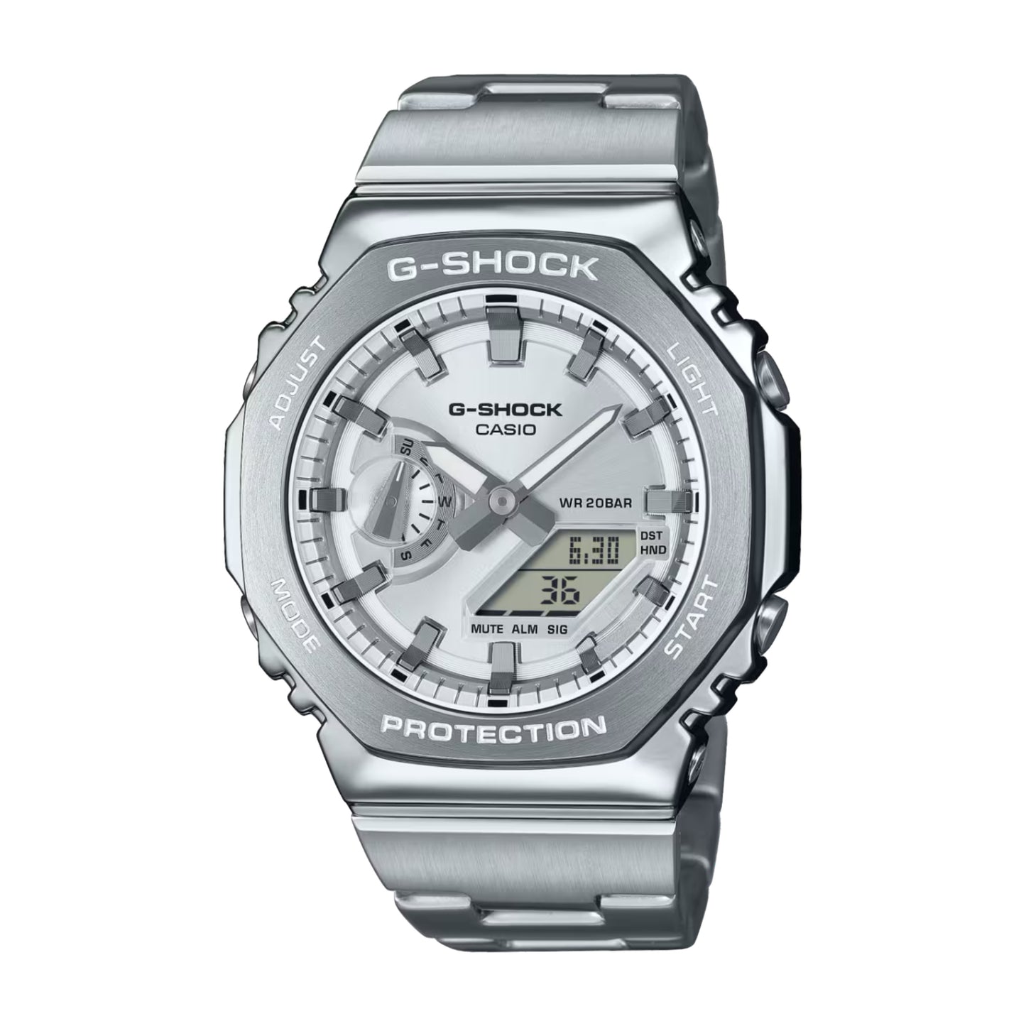 CASIO G-SHOCK METAL STEEL CLAD GM-2110D GM2110D