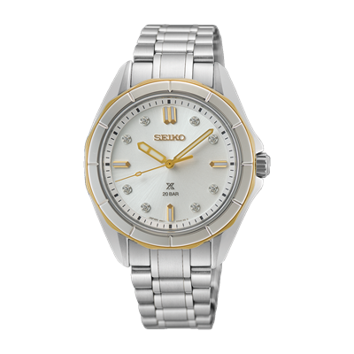 SEIKO PROSPEX QUARTZ SEA LADIES MARINE SPORTS ‘DUNE & DAWN’ 200M WATCH SUR618 SUR618P1