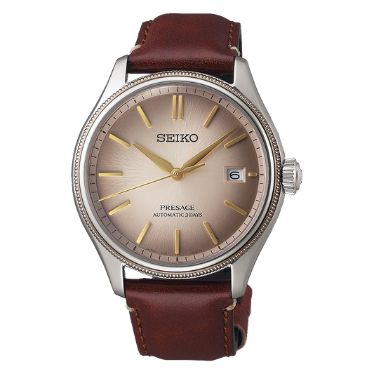 SEIKO PRESAGE AUTOMATIC CLASSIC SERIES 'SHIRACHA' LIMITED EDITION SPB529 SPB529J1