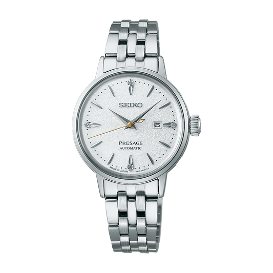 SEIKO PRESAGE AUTOMATIC LADIES COCKTAIL TIME 'HOT BUTTERED RUM' SRE017 SRE017J1