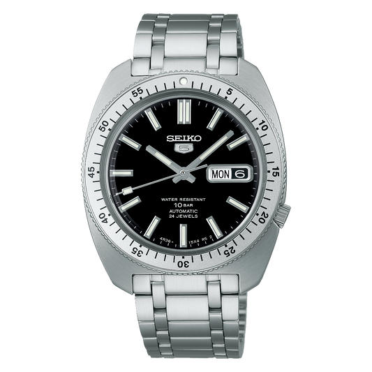 SEIKO 5 SPORTS AUTOMATIC ‘GENE KANZ’  HERITAGE DESIGN RE-CREATION LIMITED EDITION SRPL93 SRPL93K1