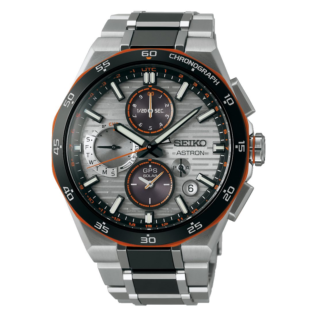 SEIKO ASTRON GPS SOLAR TITANIUM FUTURE INNOVATION CHRONOGRAPH LIMITED EDITION SSH183 SSH183J1