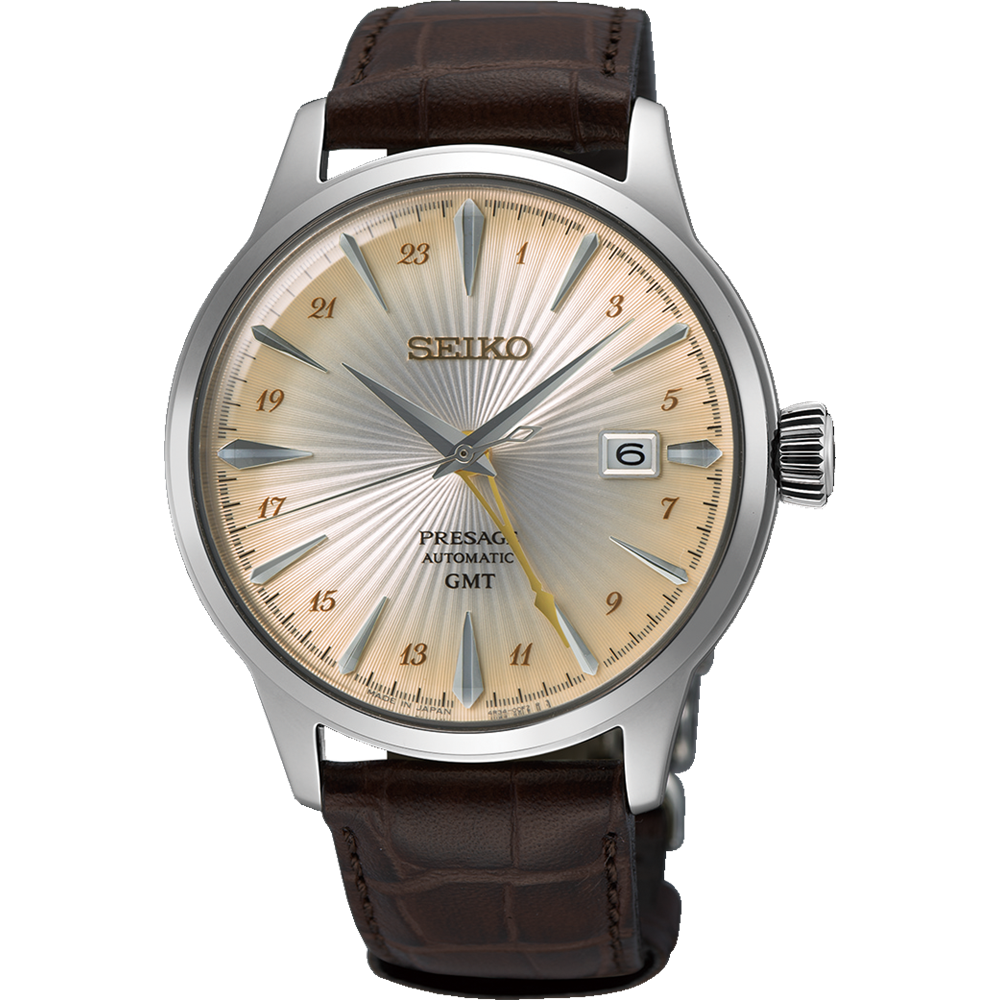 SEIKO PRESAGE AUTOMATIC COCKTAIL TIME GMT SSK041 SSK041J1