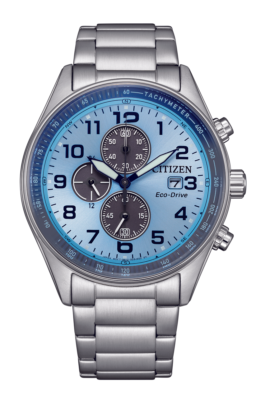 CITIZEN ECO-DRIVE CHRONOGRAPH CA0770-72M