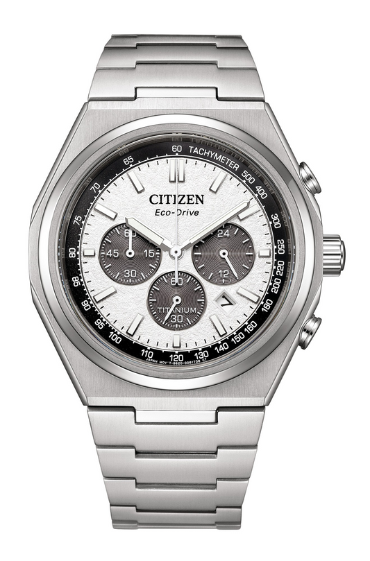 CITIZEN ECO-DRIVE ZENSHIN SUPER TITANIUM CHRONOGRAPH CA4610-85A