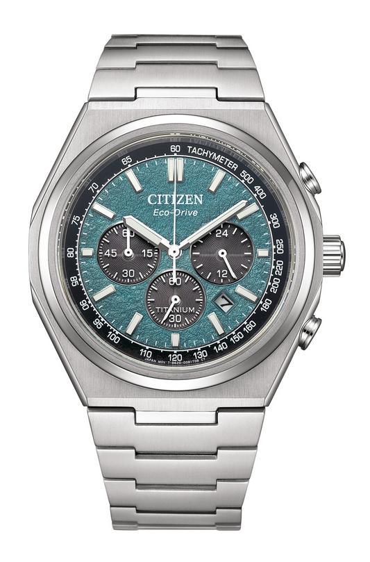 CITIZEN ECO-DRIVE ZENSHIN SUPER TITANIUM CHRONOGRAPH CA4610-85X