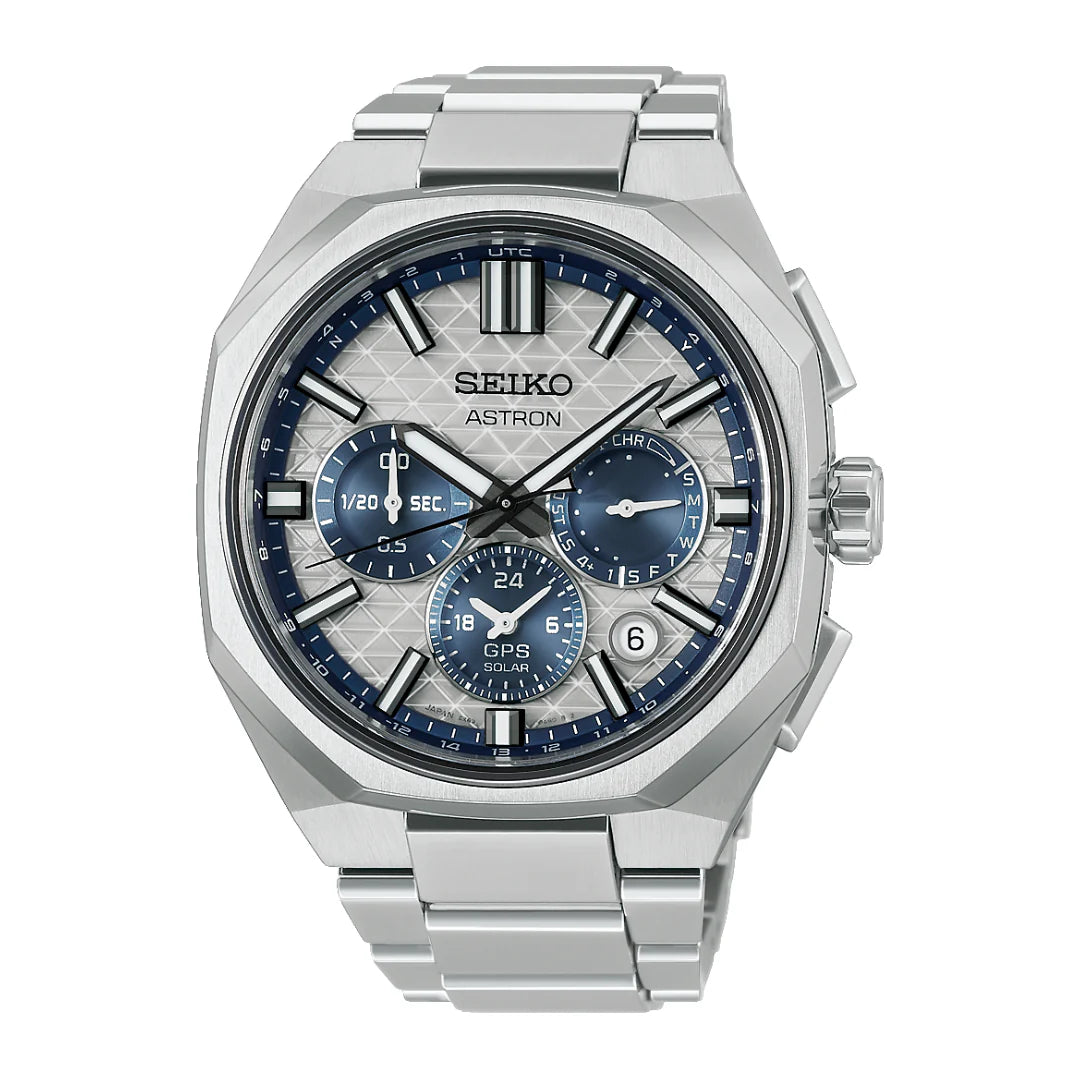 SEIKO ASTRON 145TH ANNIVERSARY GPS SOLAR TITANIUM  CHRONOGRAPH LIMITED EDITION HAB004 HAB004J1