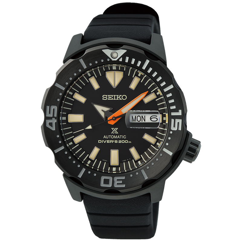 SEIKO PROSPEX AUTOMATIC MONSTER BLACK SERIES LIMITED EDITION SRPH13 SRPH13K1